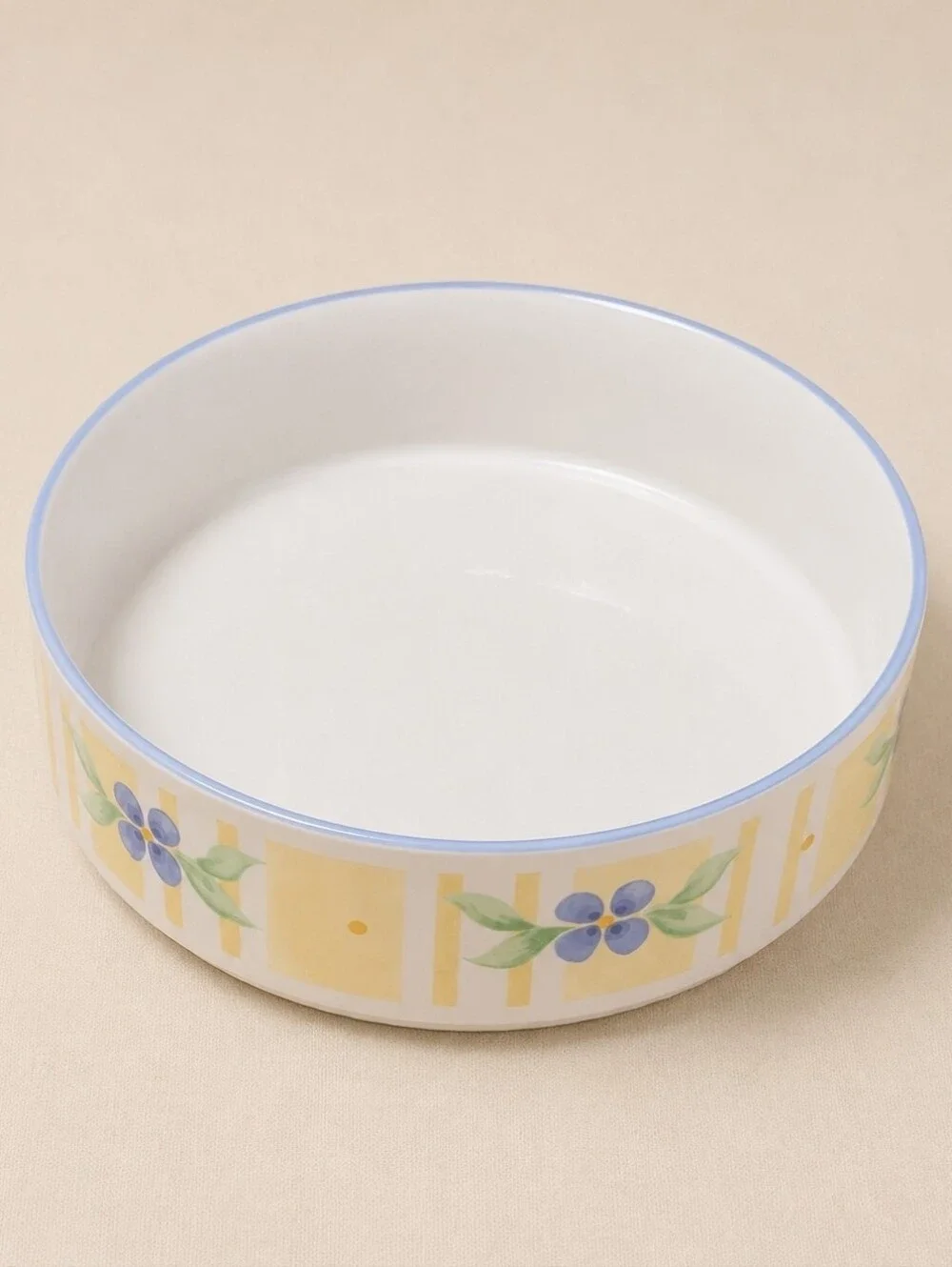 Pfaltzgraff Summer Breeze 1.5 Qt Covered Casserole Dish w/ Original Glass Lid